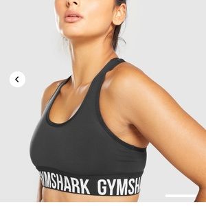 Gymshark Black Seamless Sports Bra